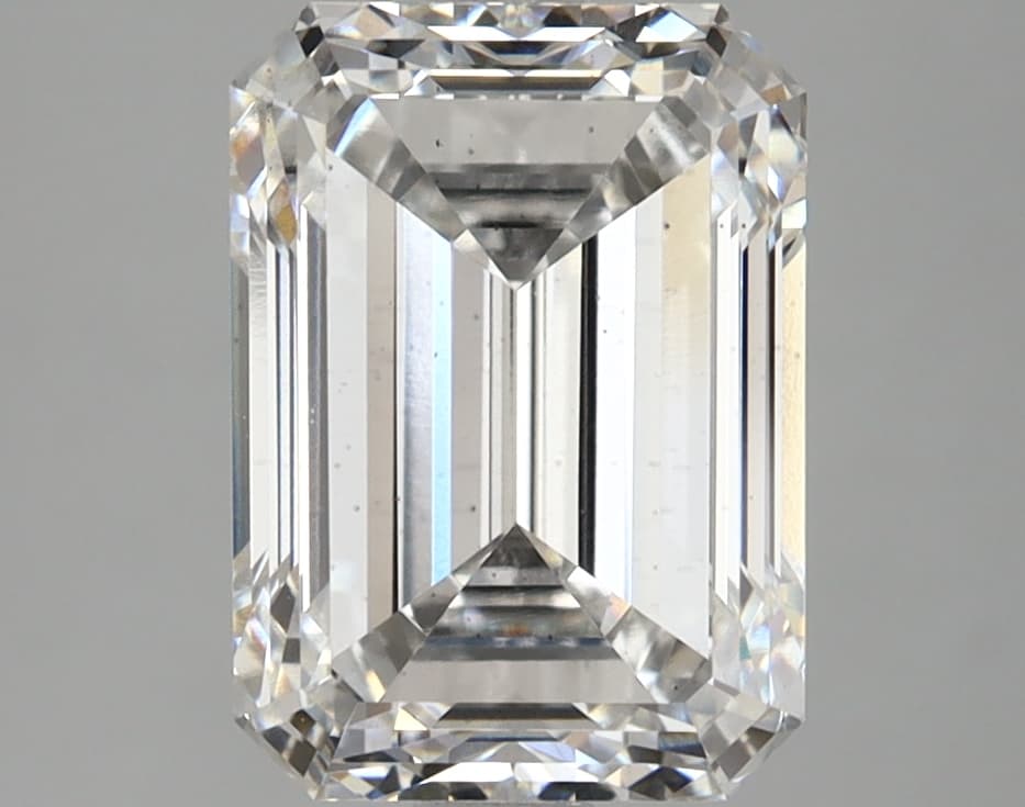 3.46ct | Emerald | F | VS2 | Very Good