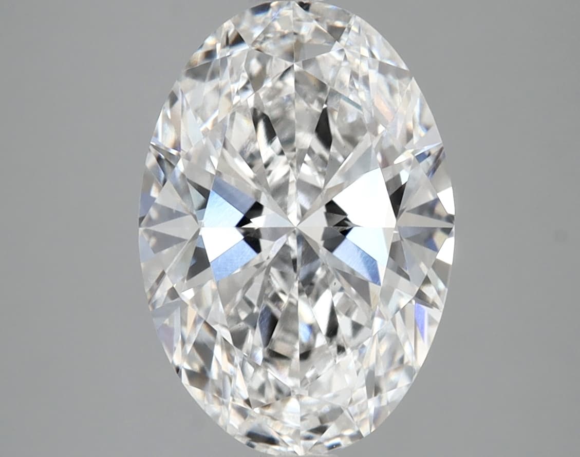 IGI | 3.48ct | Oval | F | VS1 | Ideal
