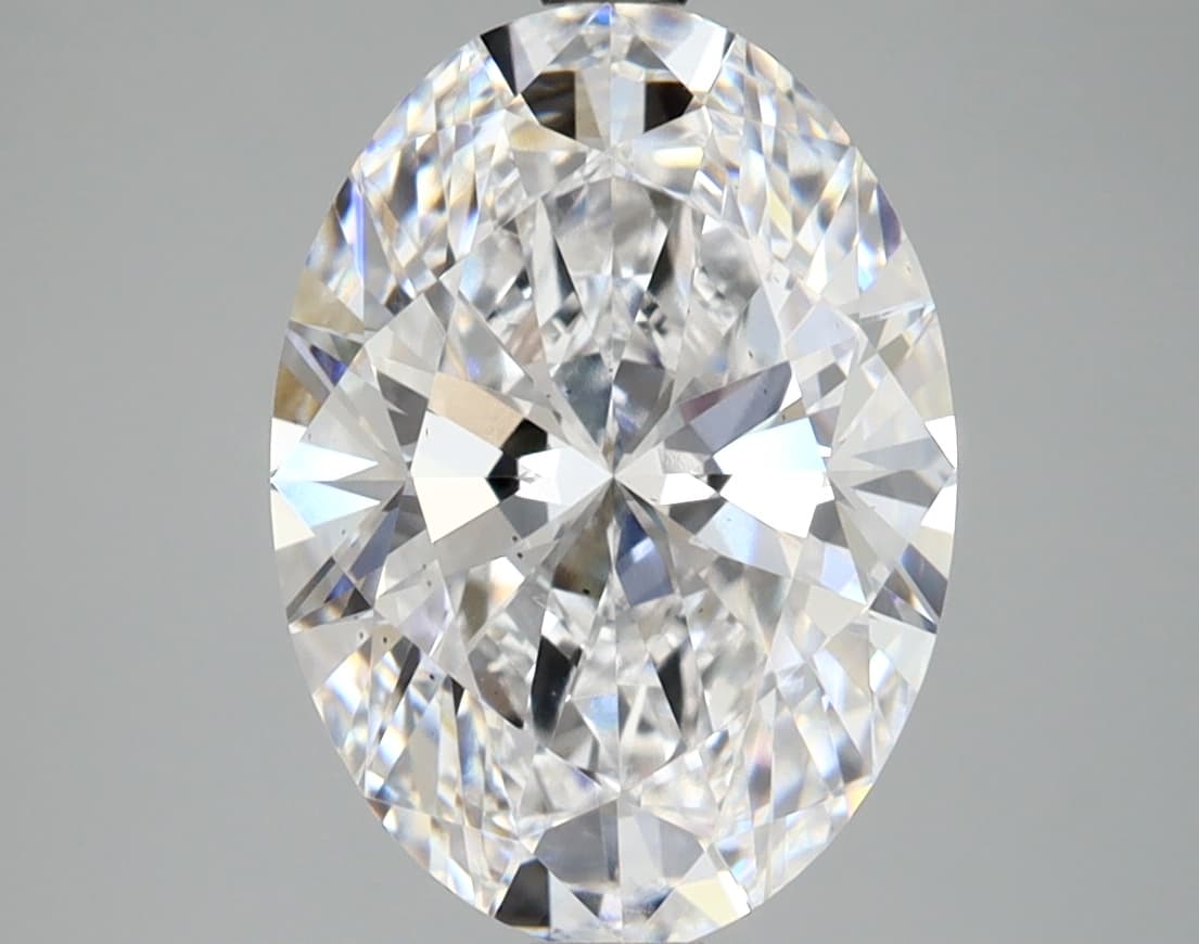 IGI | 3.41ct | Oval | D | VS2 | Ideal