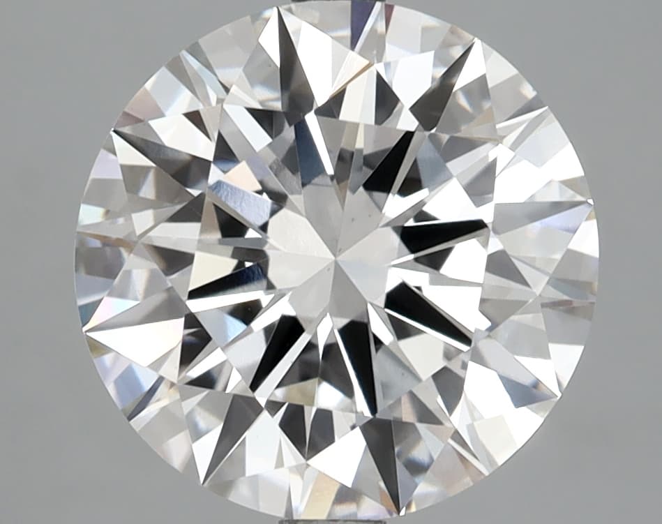 IGI | 3.96ct | Round | E | VS1 | Excellent
