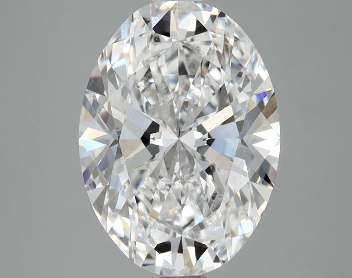 IGI | 3.45ct | Oval | D | VS1 | Ideal