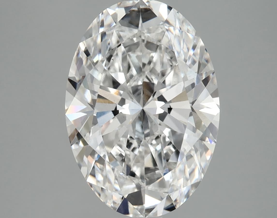 IGI | 3.46ct | Oval | E | VS1 | Ideal