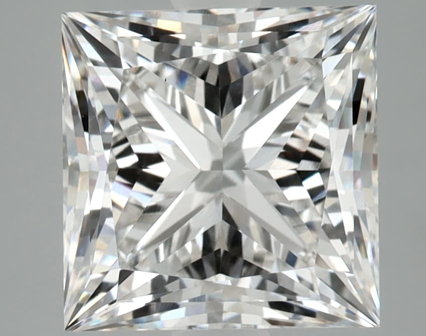 IGI | 3.74ct | Princess | F | VS1 | Ideal