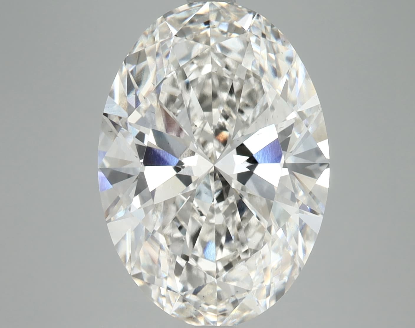IGI | 5.85ct | Oval | F | VS2 | Ideal