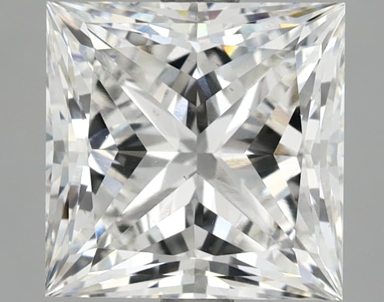 IGI | 3.41ct | Princess | E | VS2 | Ideal