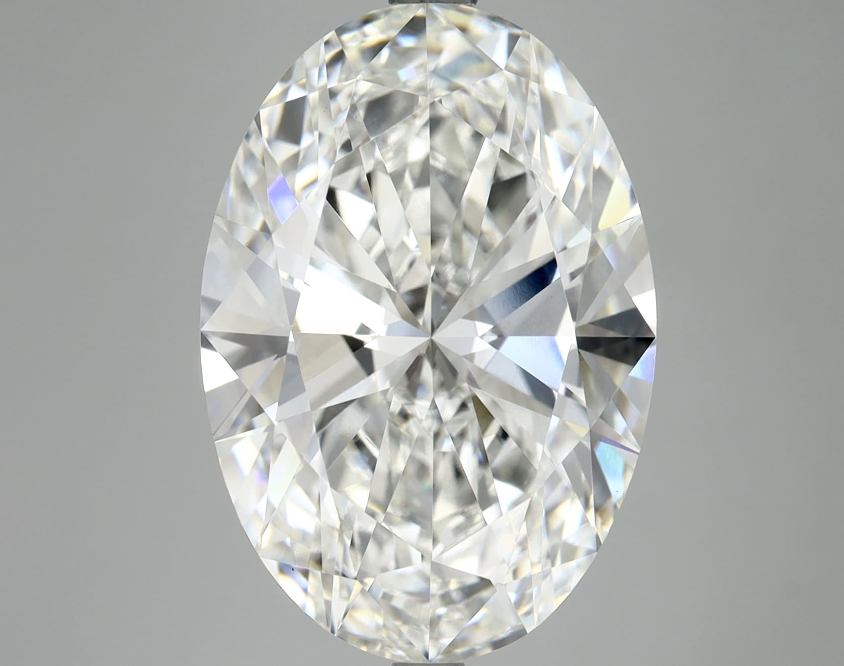 IGI | 9.24ct | Oval | F | VVS2 | Ideal