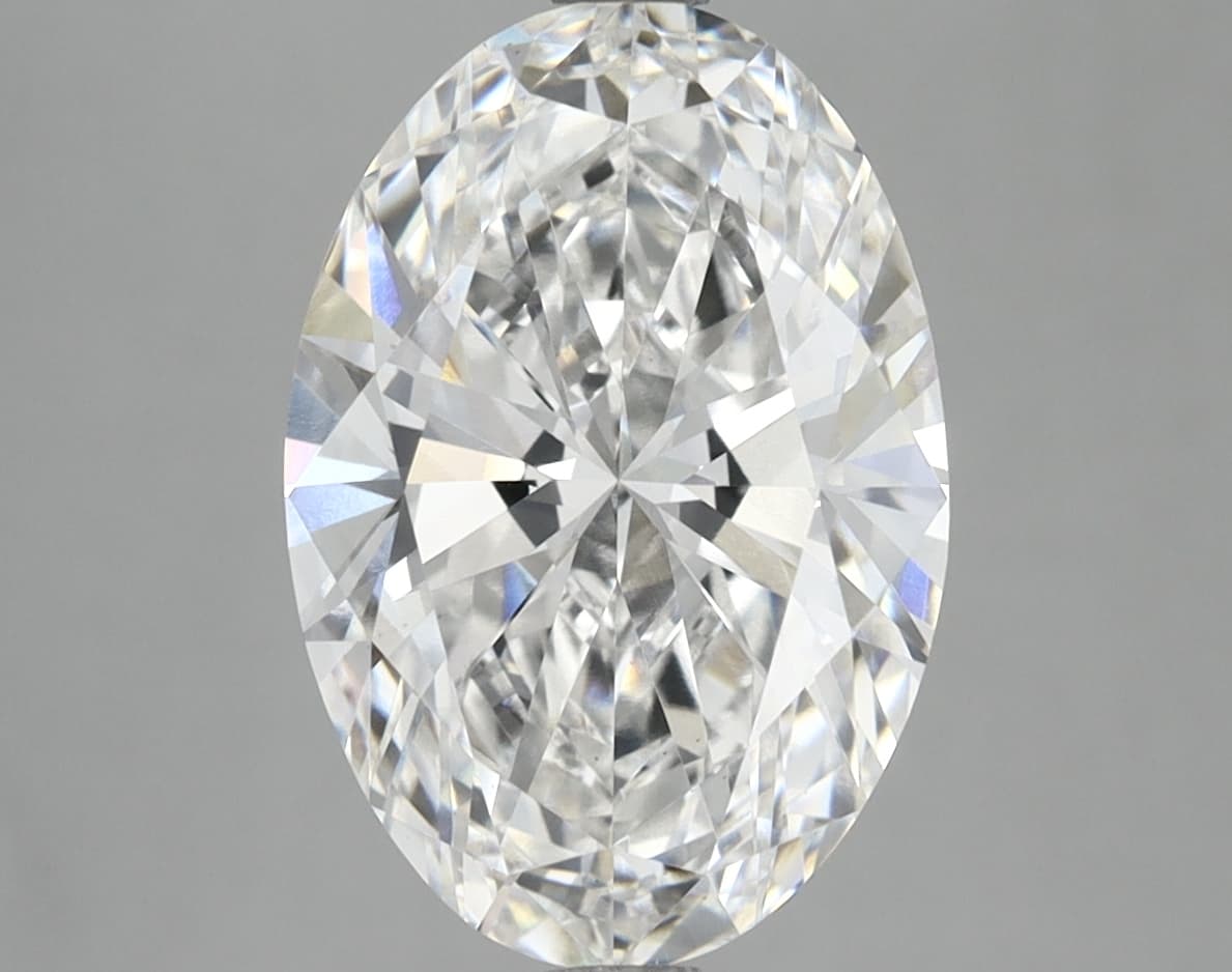 IGI | 8.85ct | Oval | F | VS1 | Ideal