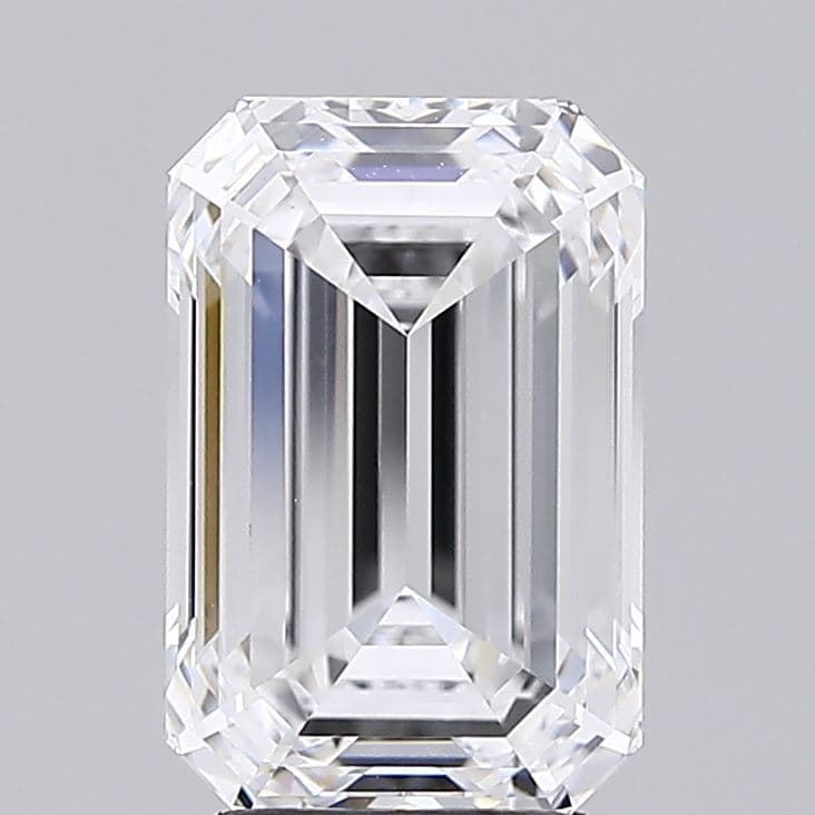 4.16ct | Emerald | D | VVS2 | Excellent