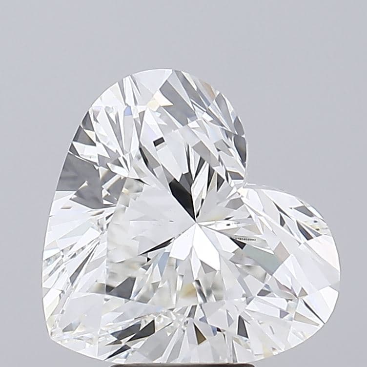 6.05ct | Heart | F | VVS2 | Ideal