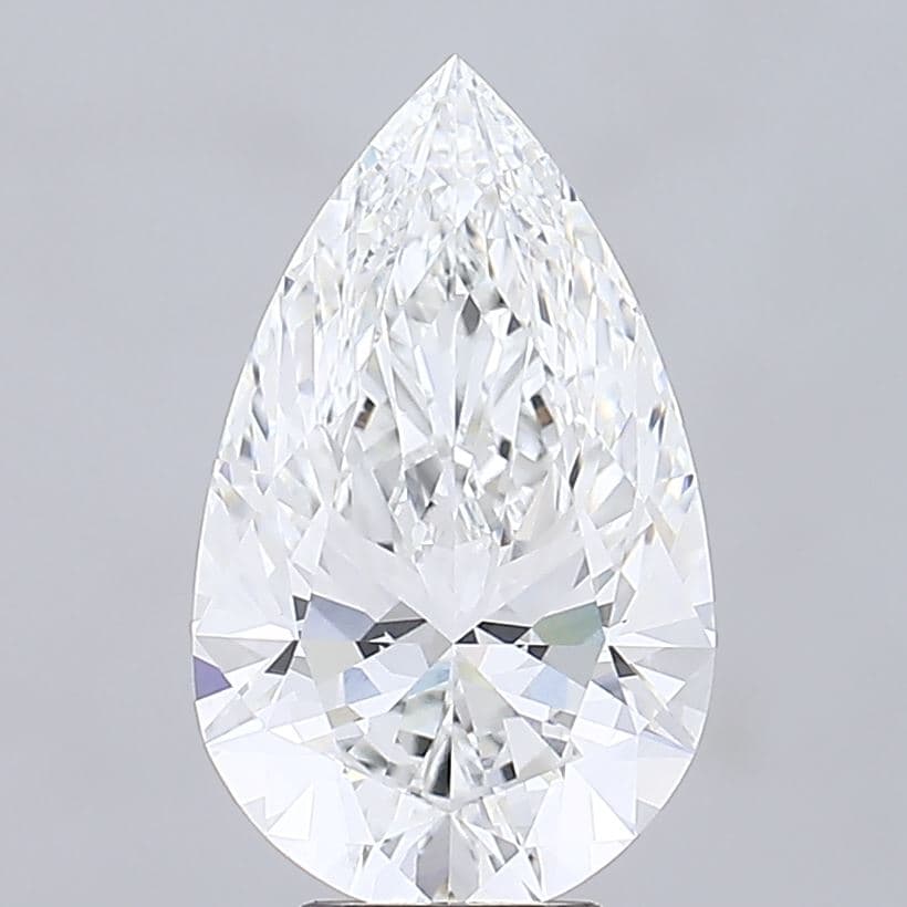IGI | 6.58ct | Pear | E | VVS2 | Excellent