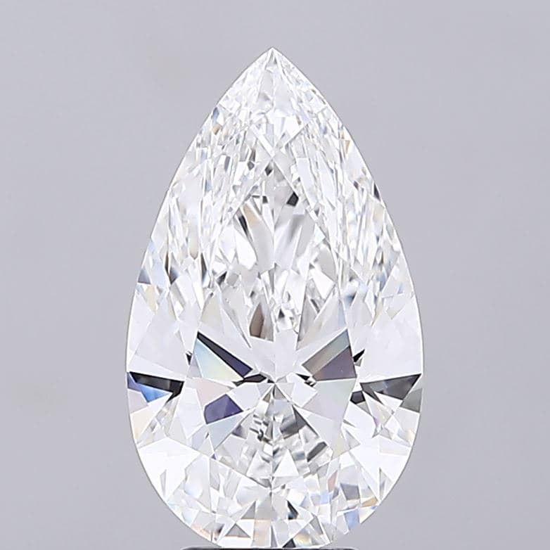 IGI | 5.51ct | Pear | E | VVS2 | Excellent