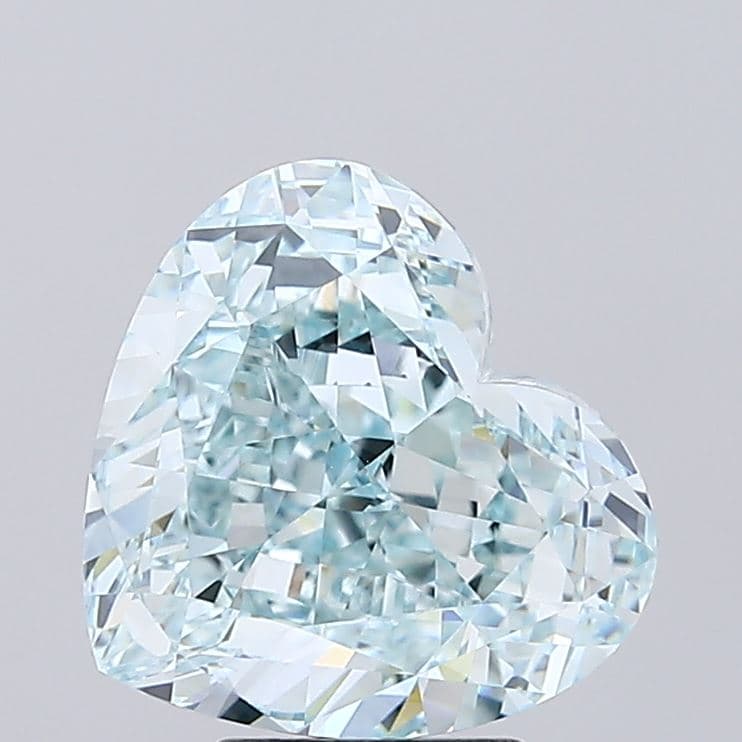 IGI | 5ct | Heart | FANCY | VVS2 | Excellent