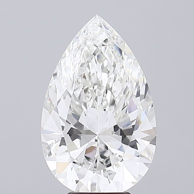 6.55ct | Pear | F | VVS2 | Excellent