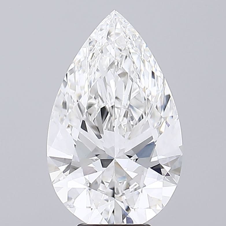 6.51ct | Pear | E | VVS2 | Excellent