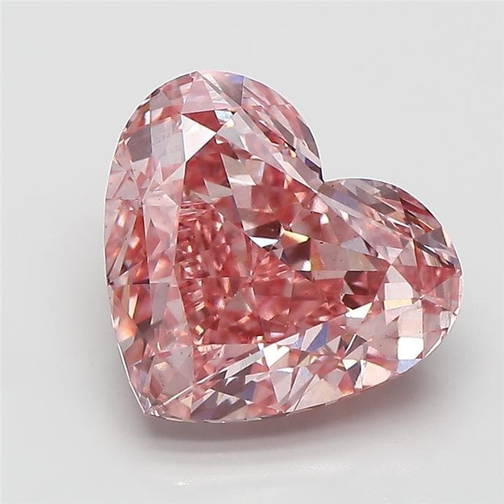 IGI | 5.16ct | Heart | FANCY | VS2 | Excellent