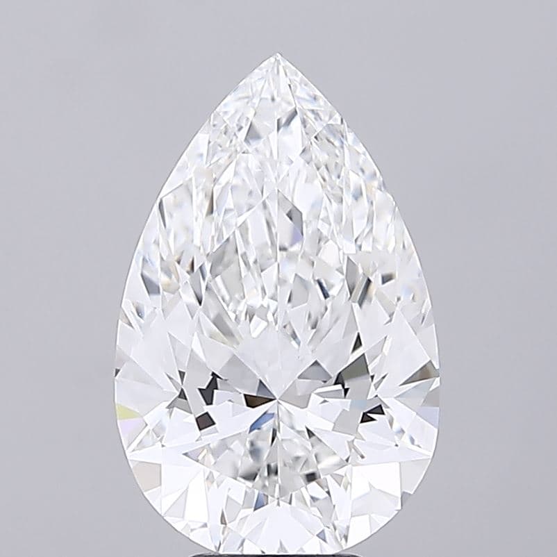 6.59ct | Pear | E | VVS2 | Excellent