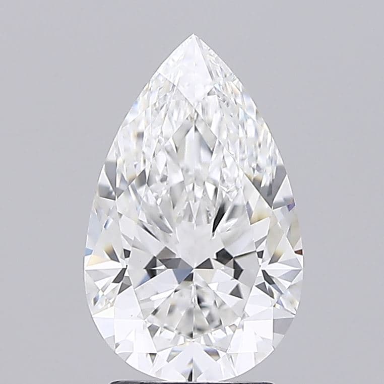 2.86ct | Pear | E | VVS2 | Excellent