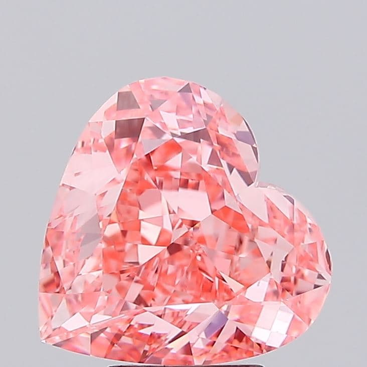 IGI | 5ct | Heart | FANCY | VVS2 | Very Good