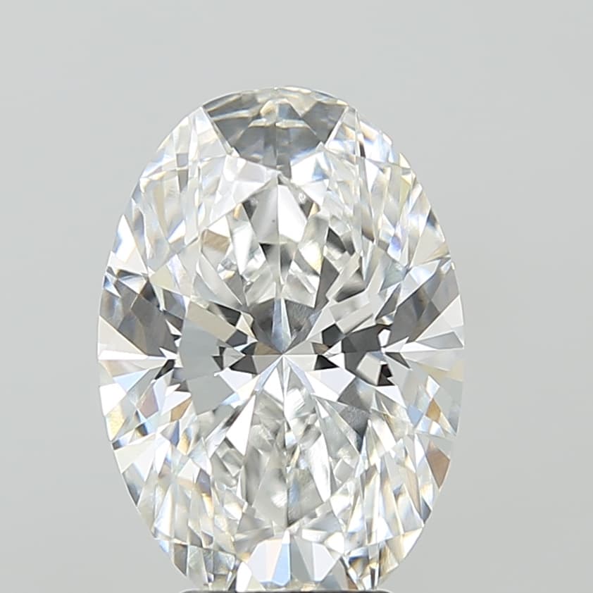 IGI | 4.6ct | Oval | F | VS1 | Good