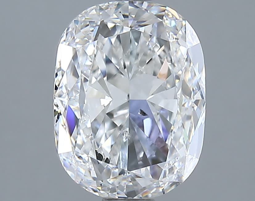 GIA | 3ct | Cushion | F | SI2 | Very Good