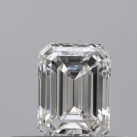 0.35ct | Emerald | E | VVS1 | Excellent