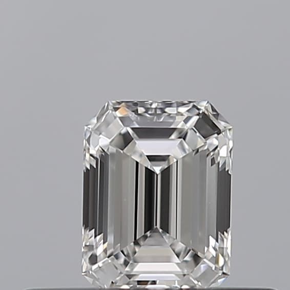 0.31ct | Emerald | E | VVS2 | Excellent