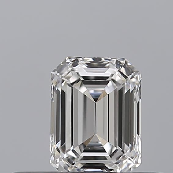 0.35ct | Emerald | E | VVS1 | Excellent