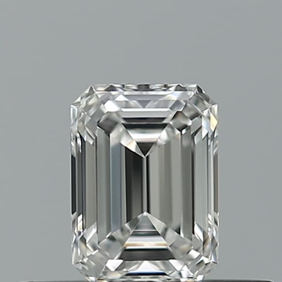 0.35ct | Emerald | F | VVS1 | Excellent