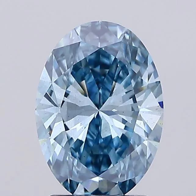 IGI | 2ct | Oval | FANCY | SI1