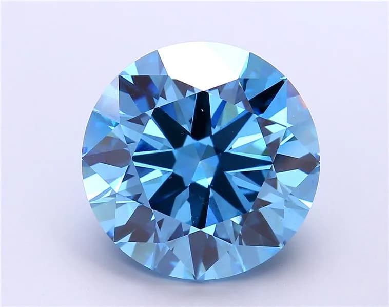 IGI | 11.53ct | Round | FANCY | VS1 | Ideal