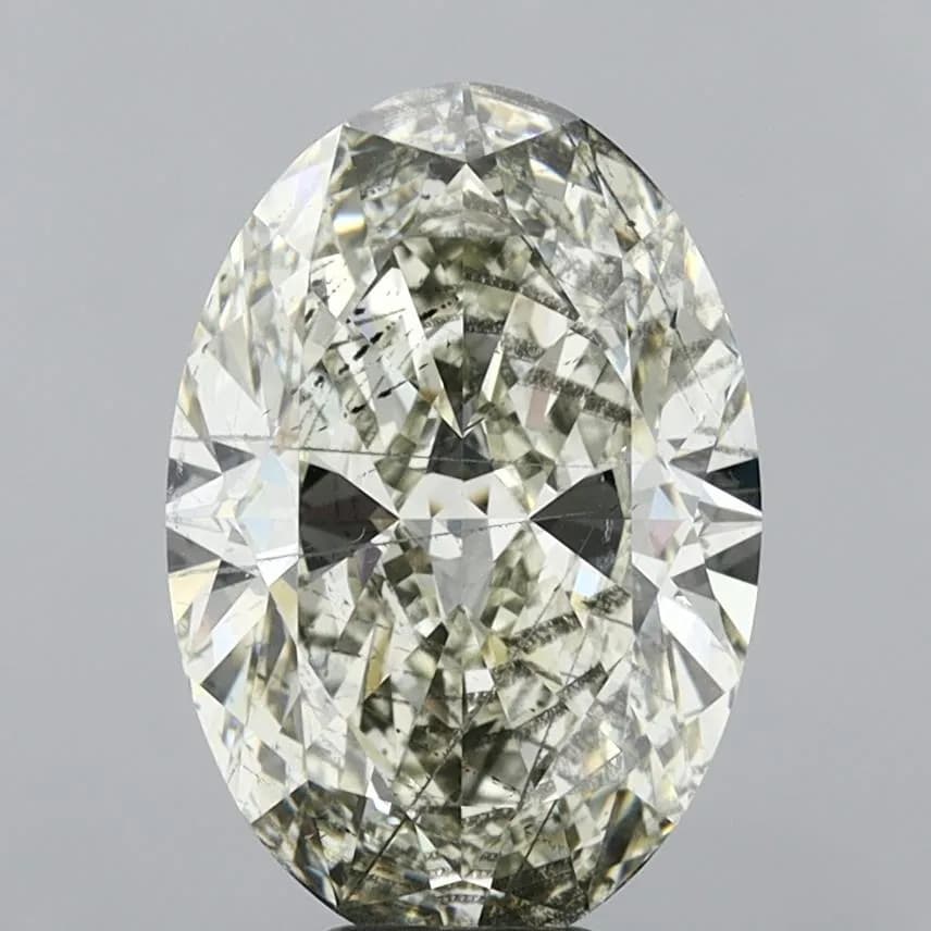 HRD | 8.13ct | Oval | K | SI2 | Ideal
